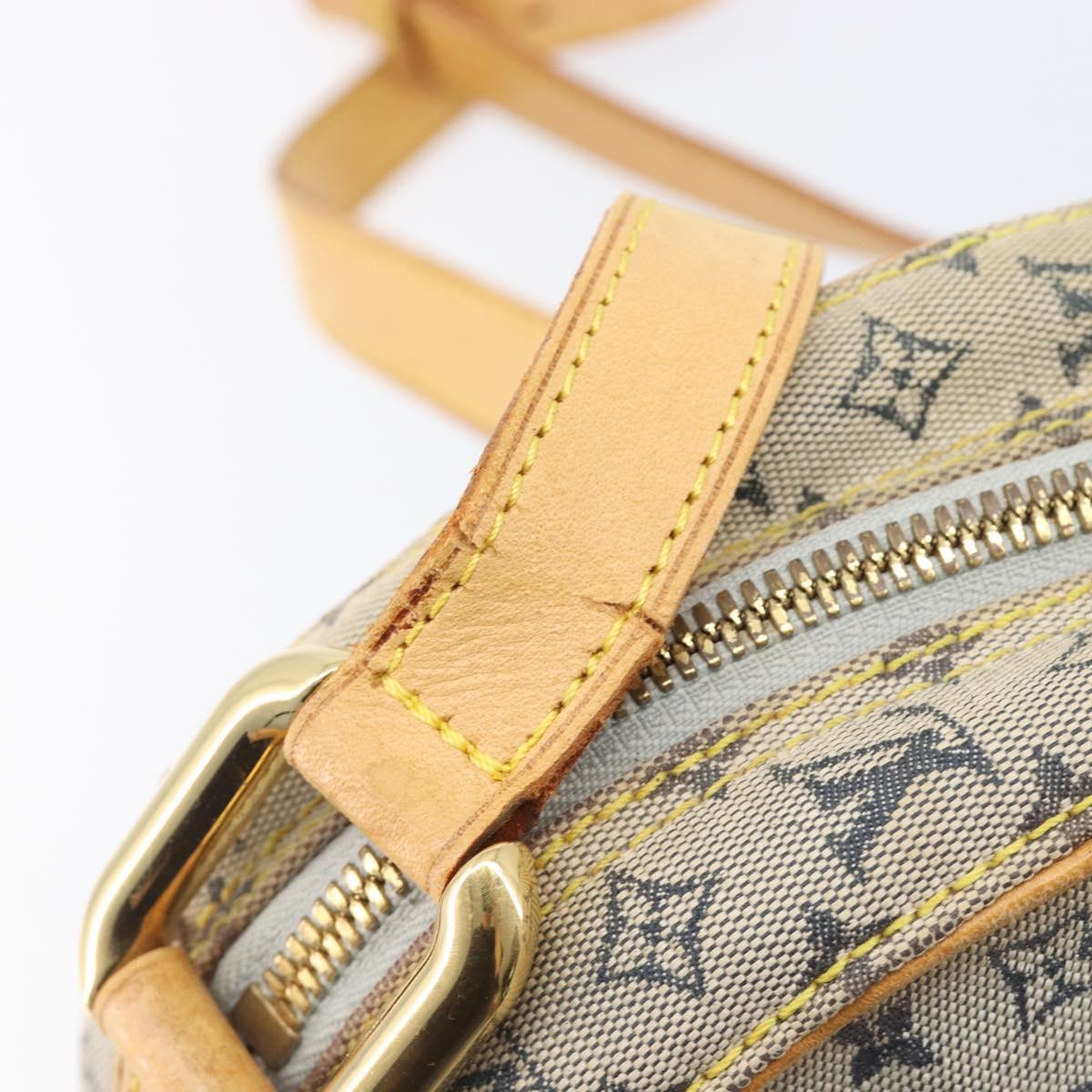 LOUIS VUITTON Monogram Mini Jeanne GM Shoulder Bag Blue M92000 LV Auth ep15933