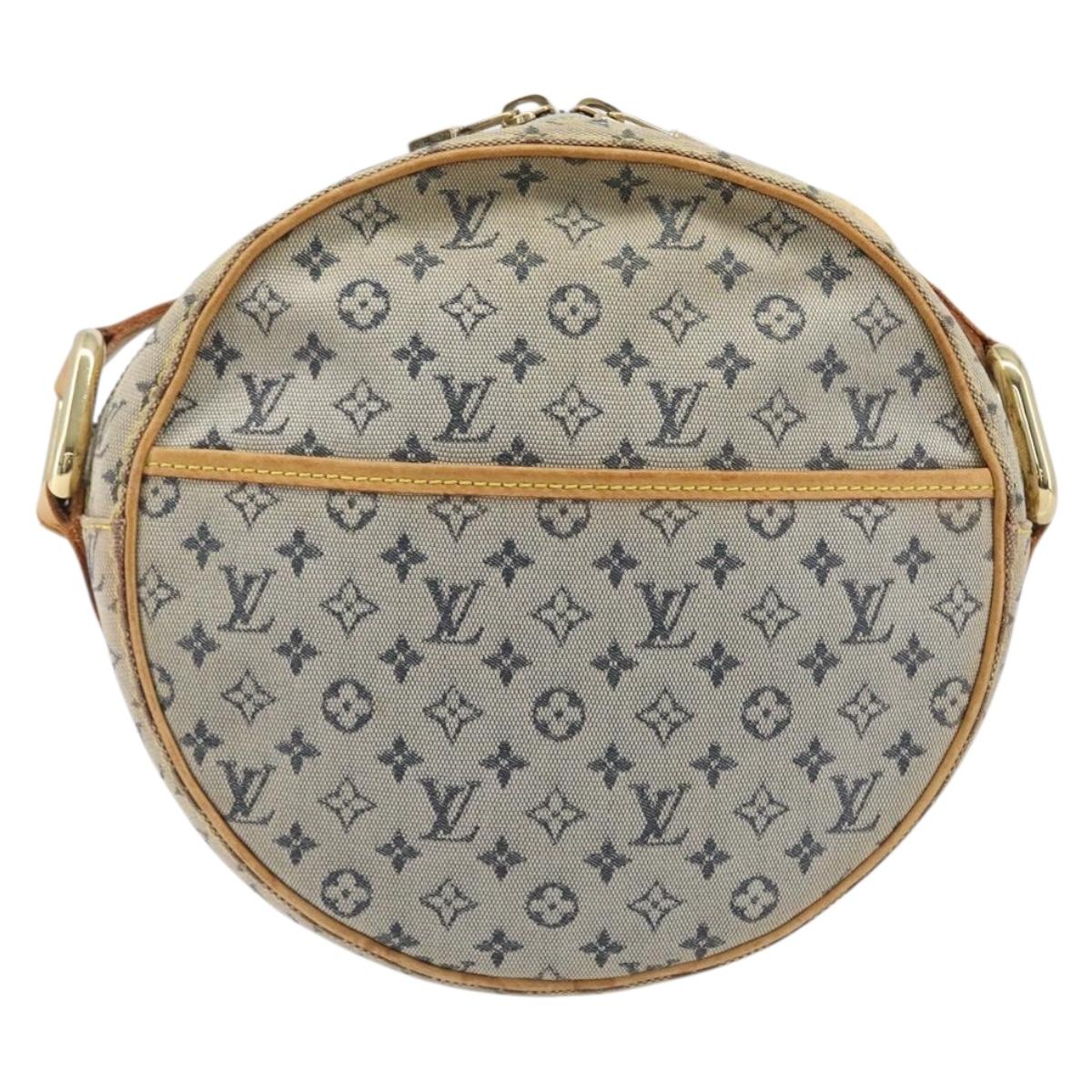 LOUIS VUITTON Monogram Mini Jeanne GM Shoulder Bag Blue M92000 LV Auth ep15933