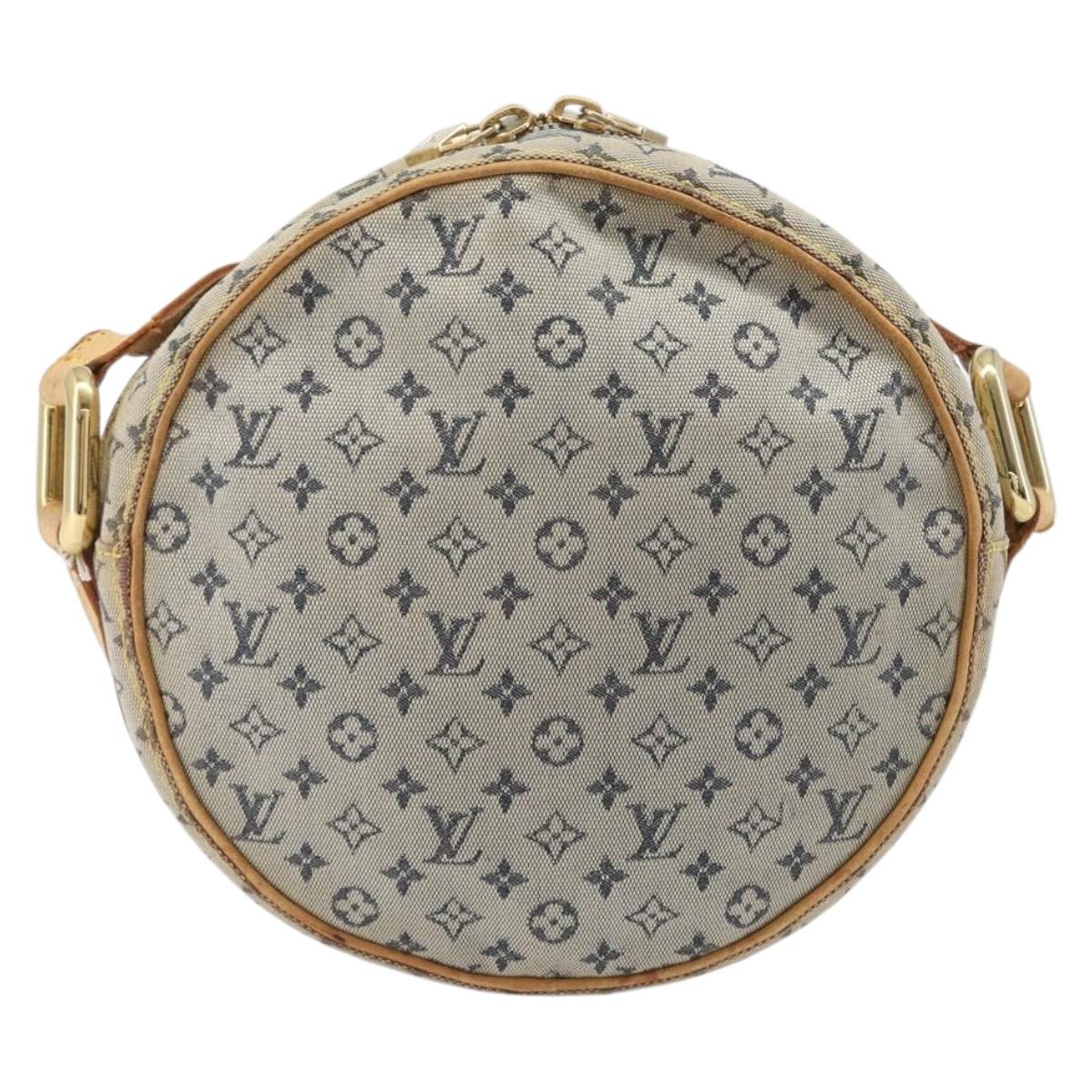 LOUIS VUITTON Monogram Mini Jeanne GM Shoulder Bag Blue M92000 LV Auth ep15933