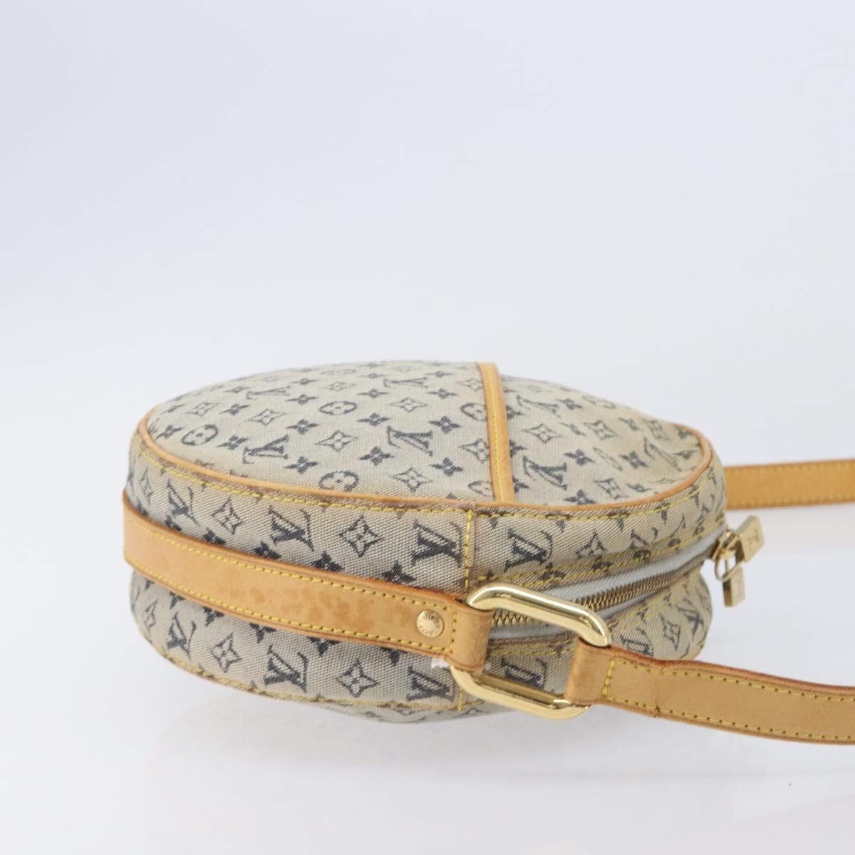 LOUIS VUITTON Monogram Mini Jeanne GM Shoulder Bag Blue M92000 LV Auth ep15933
