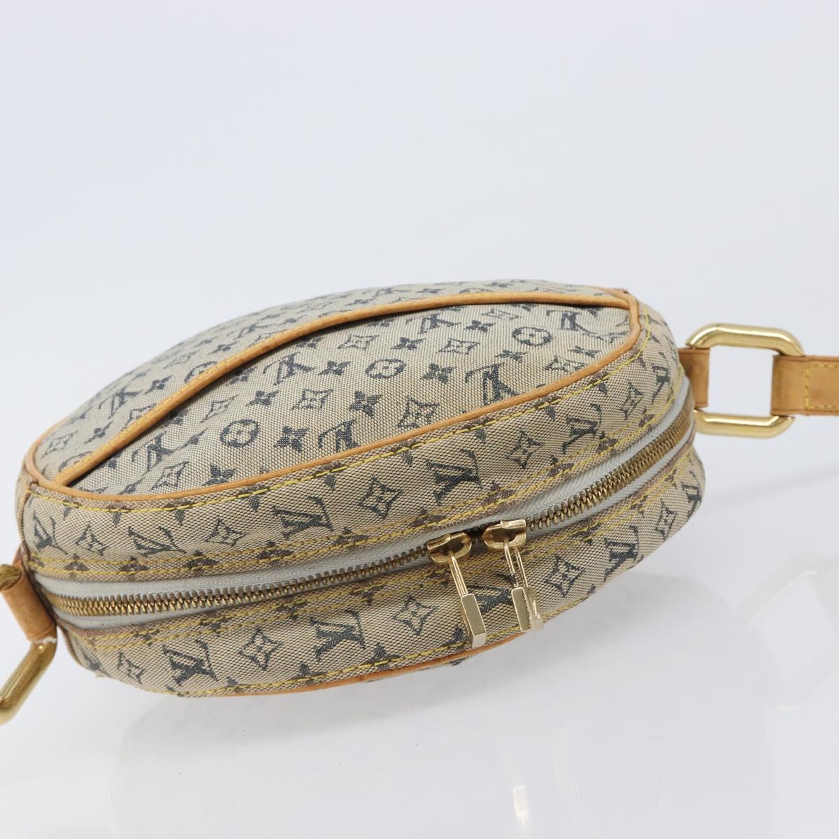 LOUIS VUITTON Monogram Mini Jeanne GM Shoulder Bag Blue M92000 LV Auth ep15933