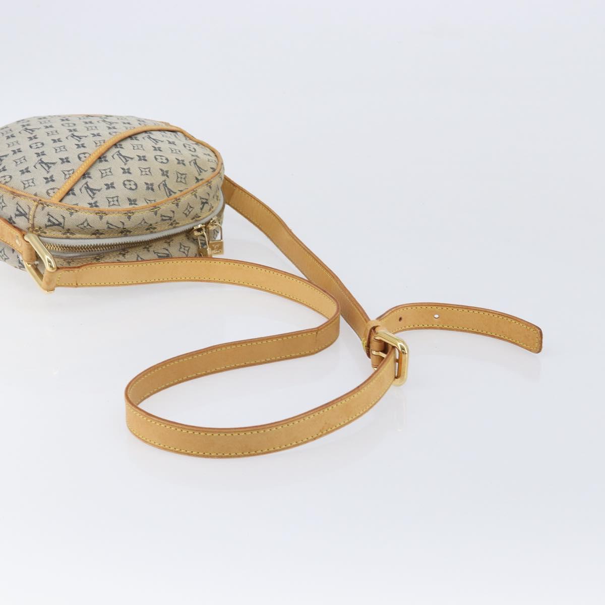 LOUIS VUITTON Monogram Mini Jeanne GM Shoulder Bag Blue M92000 LV Auth ep15933