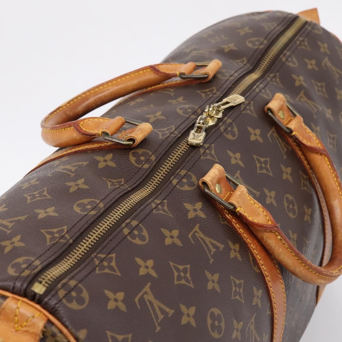 LOUIS VUITTON Monogram Keepall 50 Boston Bag M41426 LV Auth ep15943