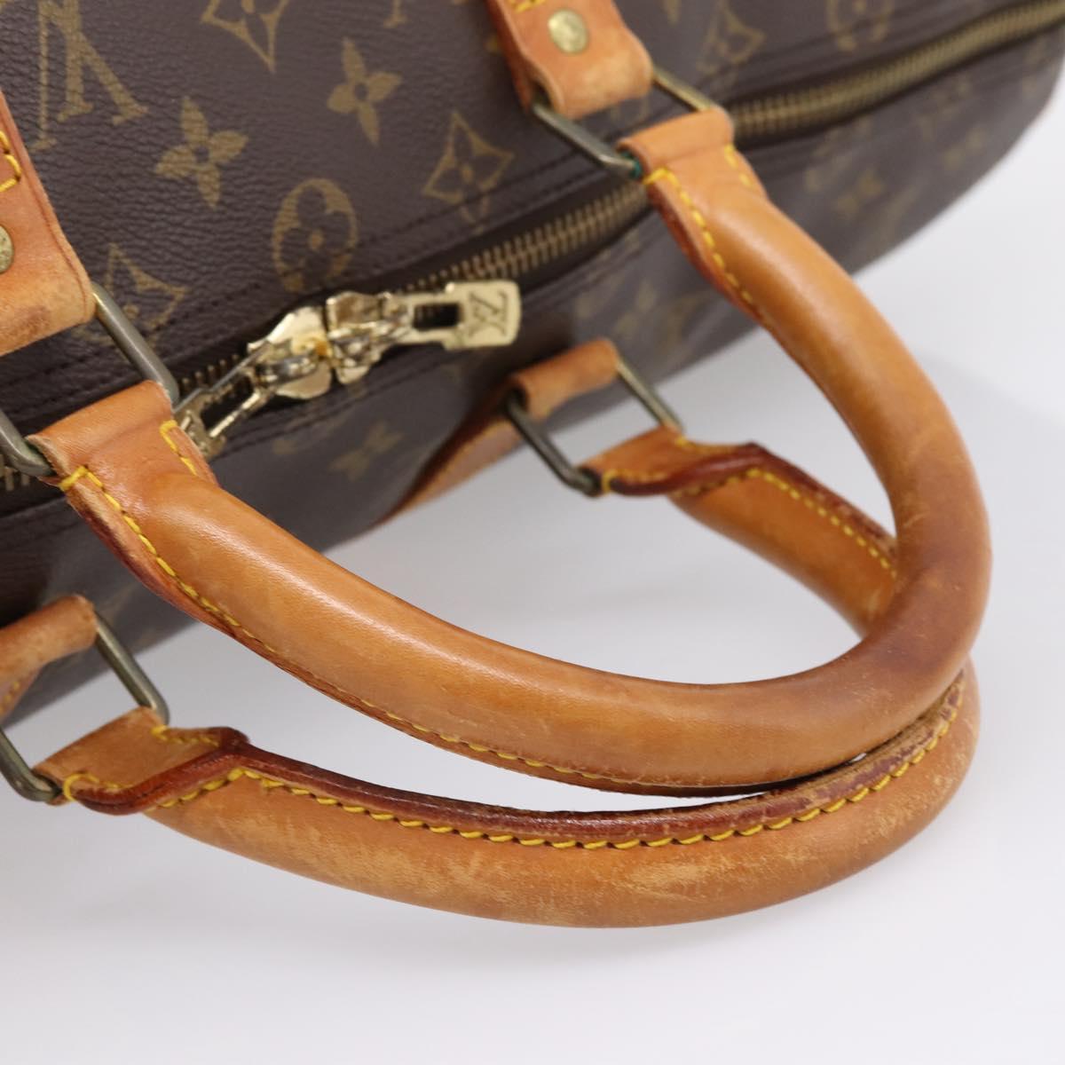 LOUIS VUITTON Monogram Keepall 50 Boston Bag M41426 LV Auth ep15943