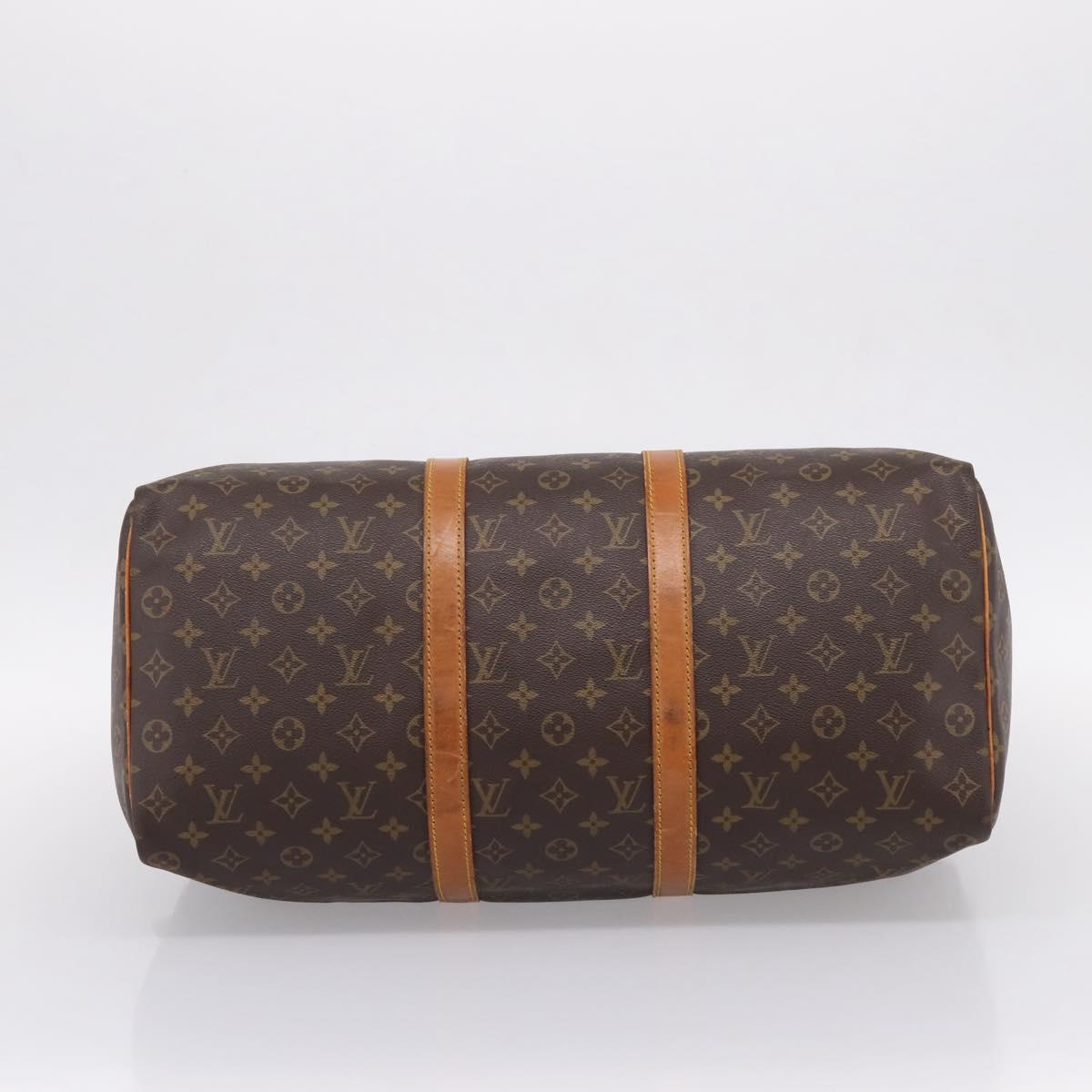 LOUIS VUITTON Monogram Keepall 50 Boston Bag M41426 LV Auth ep15943