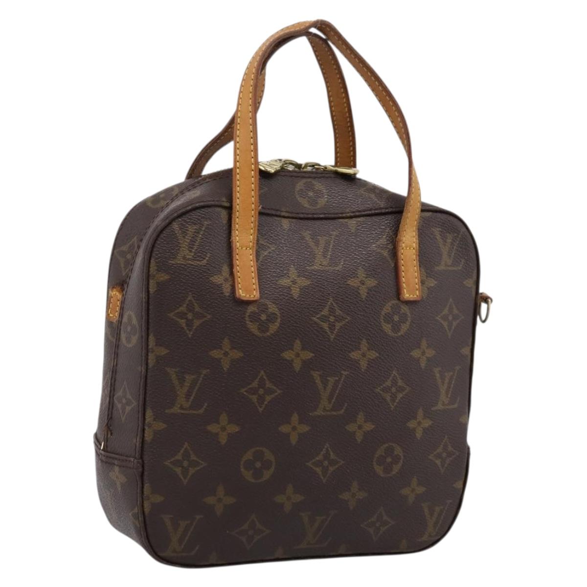 LOUIS VUITTON Monogram Spontini Hand Bag M47500 LV Auth ep15944