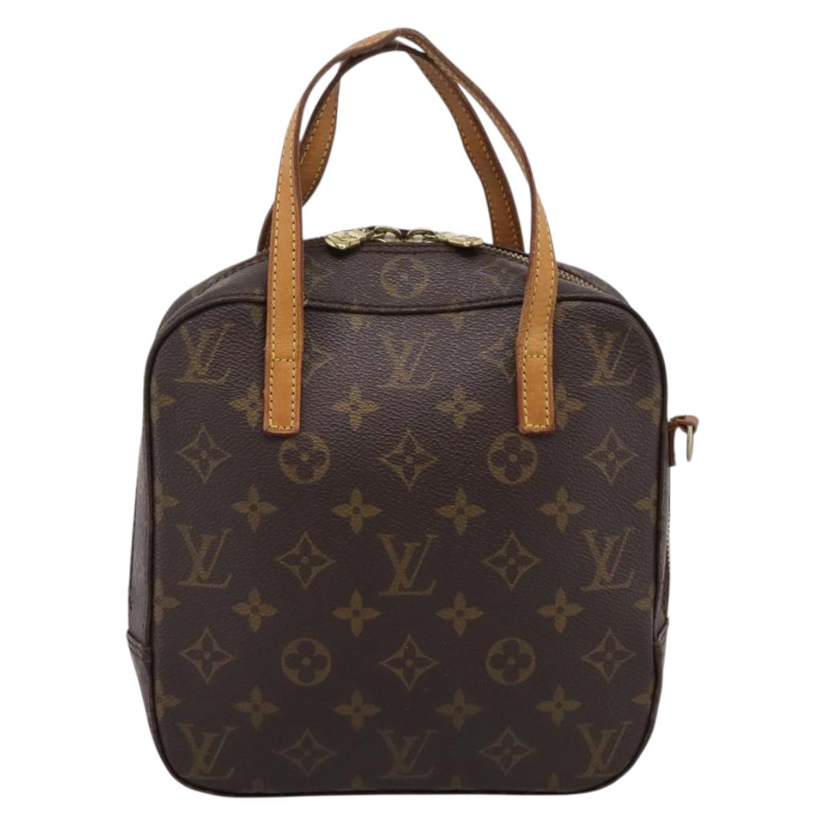 LOUIS VUITTON Monogram Spontini Hand Bag M47500 LV Auth ep15944