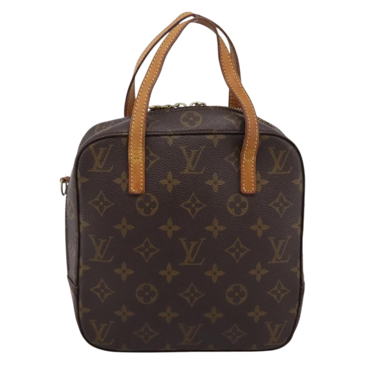 LOUIS VUITTON Monogram Spontini Hand Bag M47500 LV Auth ep15944