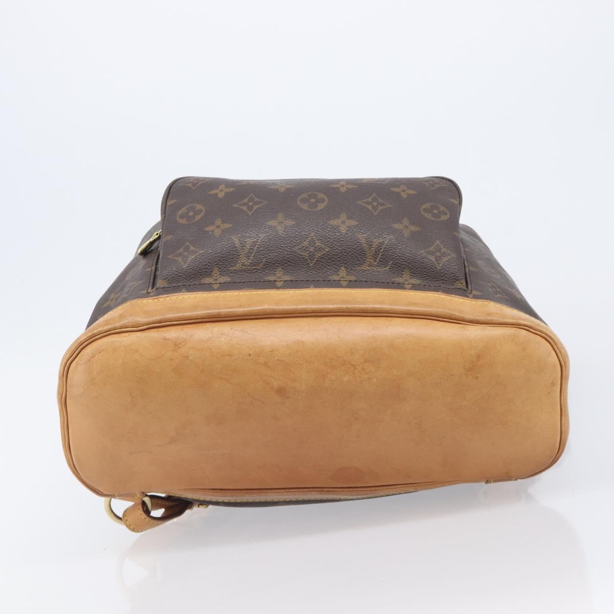 LOUIS VUITTON Monogram Montsouris GM Backpack M51135 LV Auth ep15946