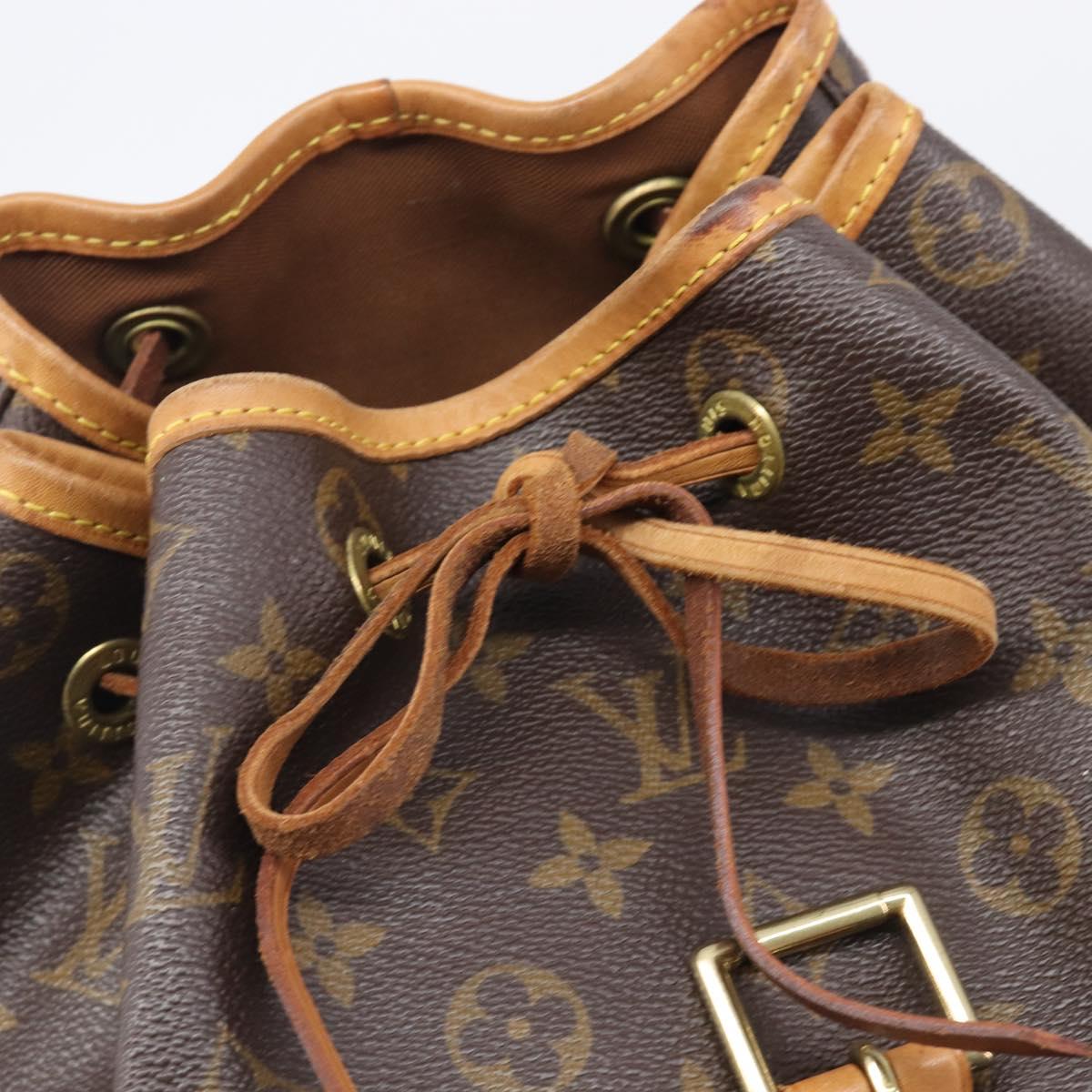 LOUIS VUITTON Monogram Montsouris GM Backpack M51135 LV Auth ep15946