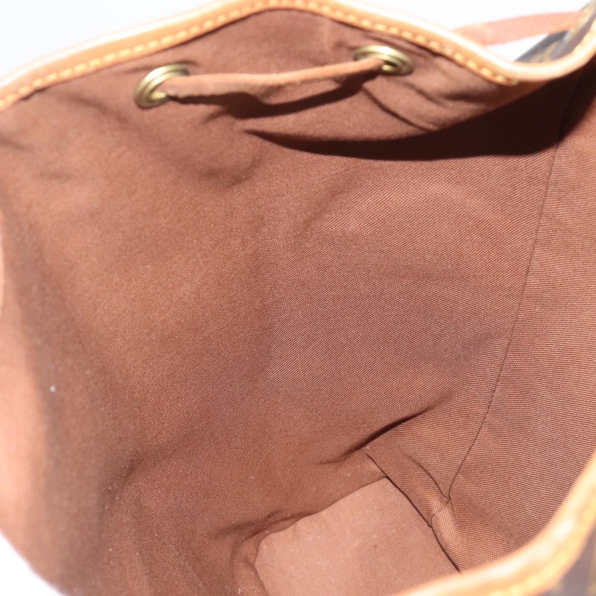 LOUIS VUITTON Monogram Montsouris GM Backpack M51135 LV Auth ep15946