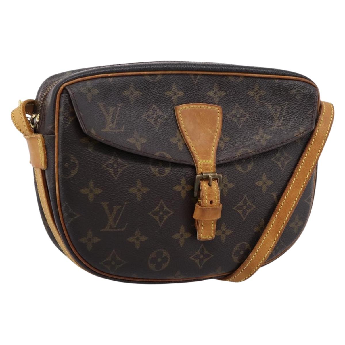 LOUIS VUITTON Monogram Jeune Fille MM Shoulder Bag M51226 LV Auth ep15953