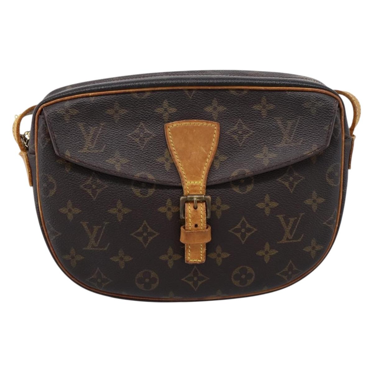 LOUIS VUITTON Monogram Jeune Fille MM Shoulder Bag M51226 LV Auth ep15953