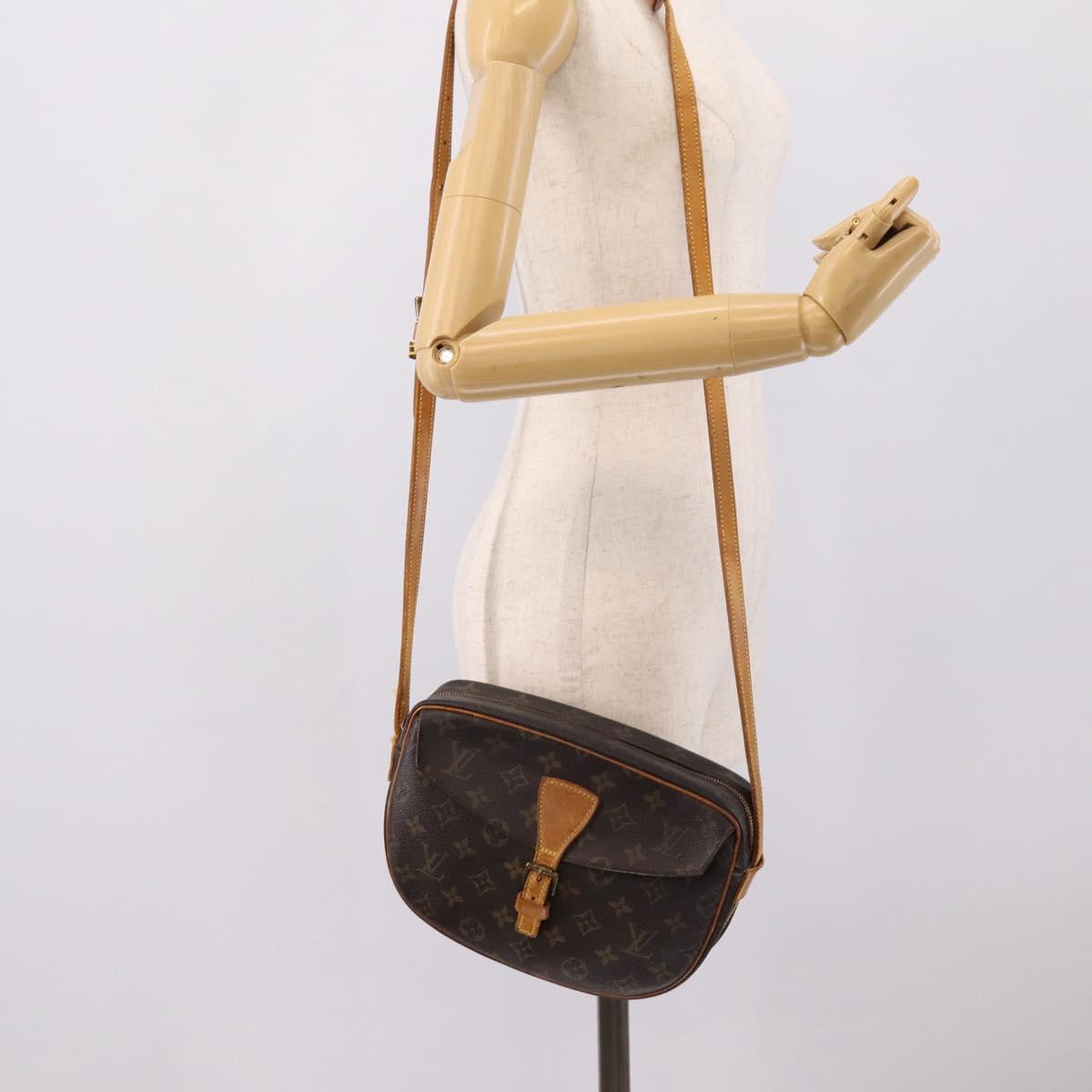 LOUIS VUITTON Monogram Jeune Fille MM Shoulder Bag M51226 LV Auth ep15953