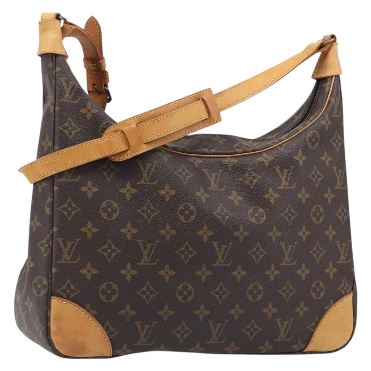 LOUIS VUITTON Monogram Boulogne 35 Shoulder Bag M51260 LV Auth ep15955