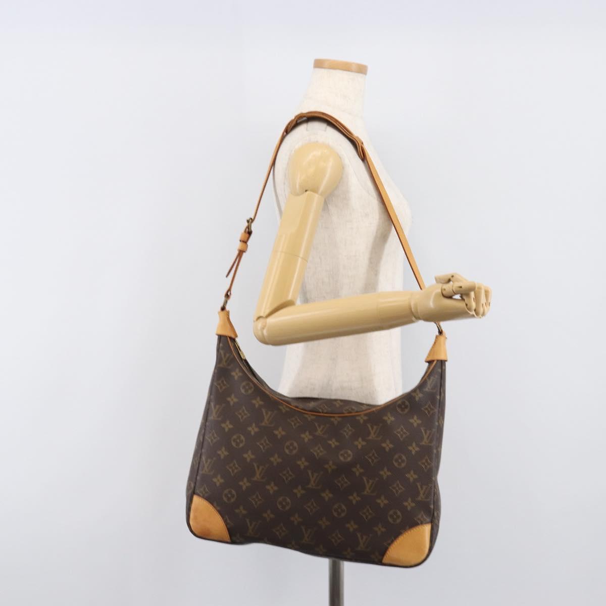 LOUIS VUITTON Monogram Boulogne 35 Shoulder Bag M51260 LV Auth ep15955
