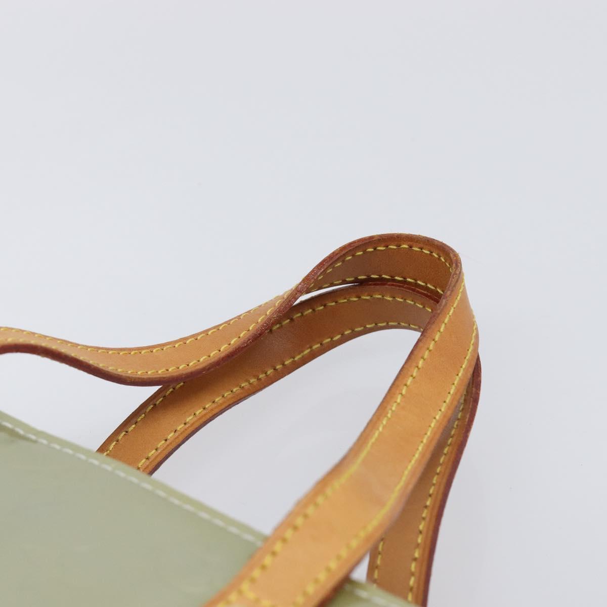 LOUIS VUITTON Monogram Vernis Reade MM Hand Bag Gris M91142 LV Auth ep15956