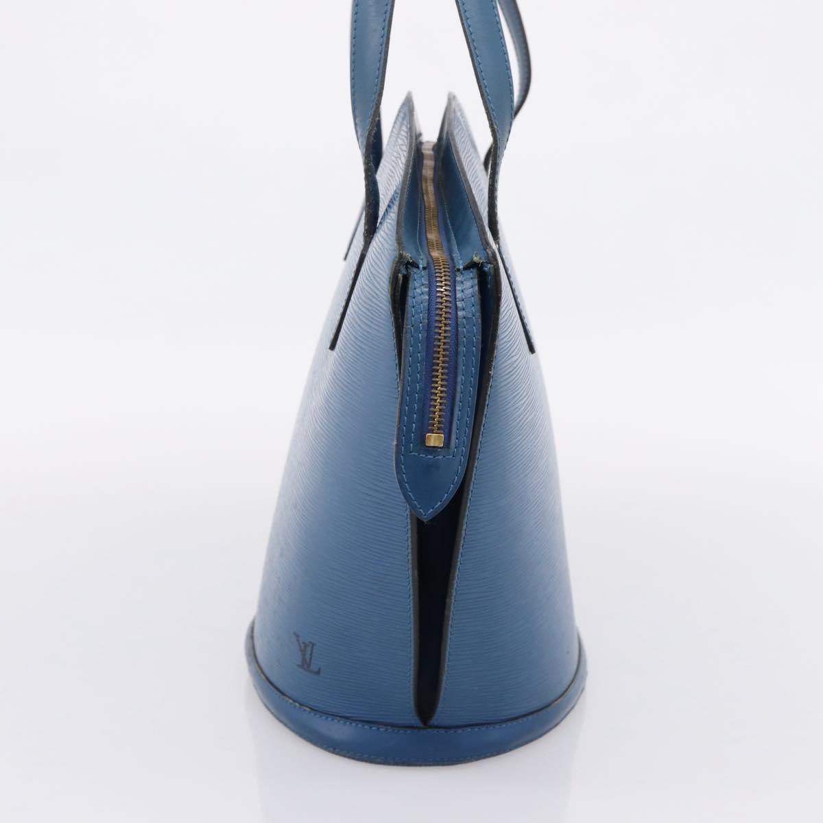 LOUIS VUITTON Epi Saint Jacques Shopping Bag Blue M52275 LV Auth ep15960