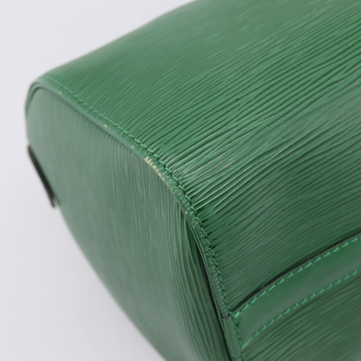 LOUIS VUITTON Epi Speedy 25 Hand Bag Borneo Green M43014 LV Auth ep15965