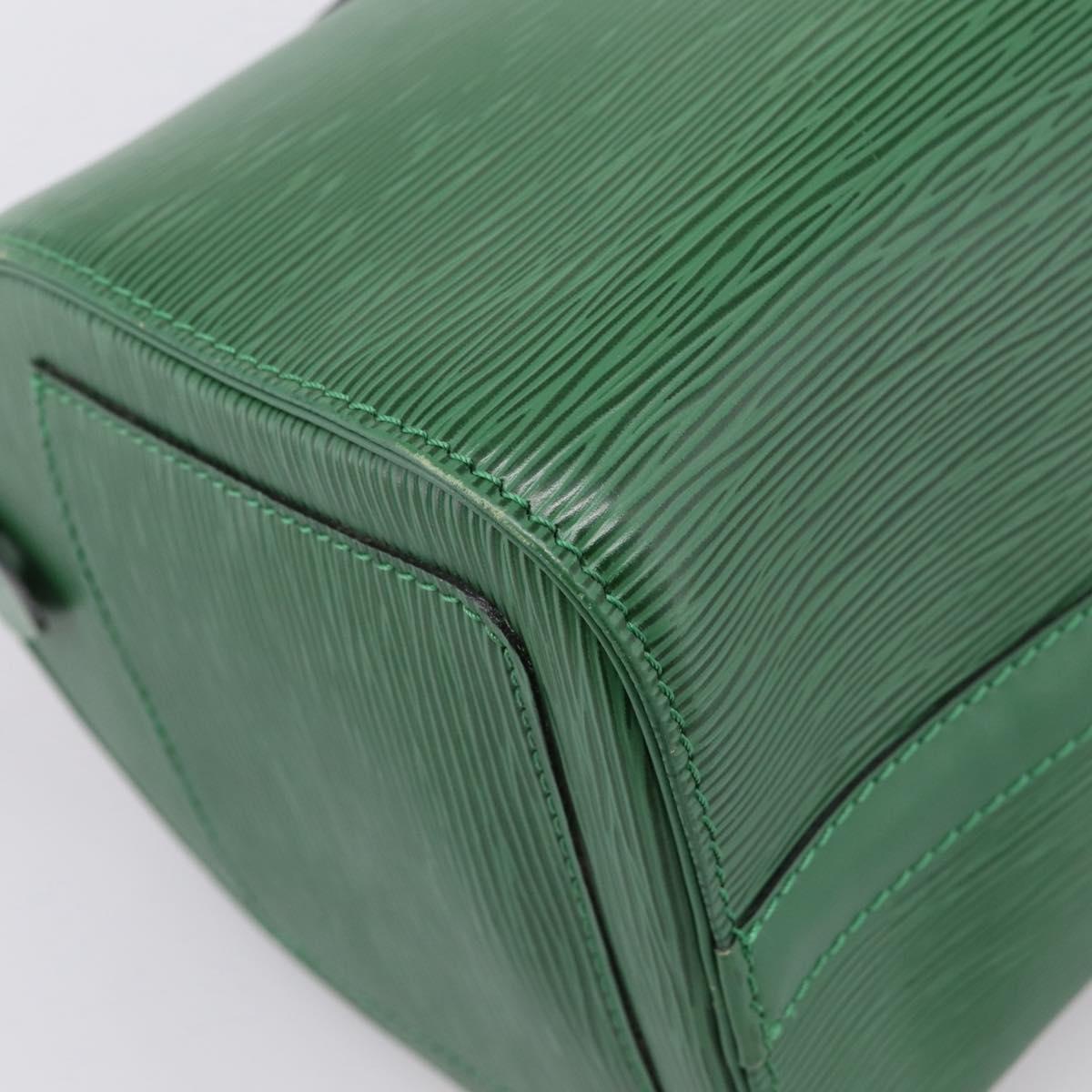 LOUIS VUITTON Epi Speedy 25 Hand Bag Borneo Green M43014 LV Auth ep15965