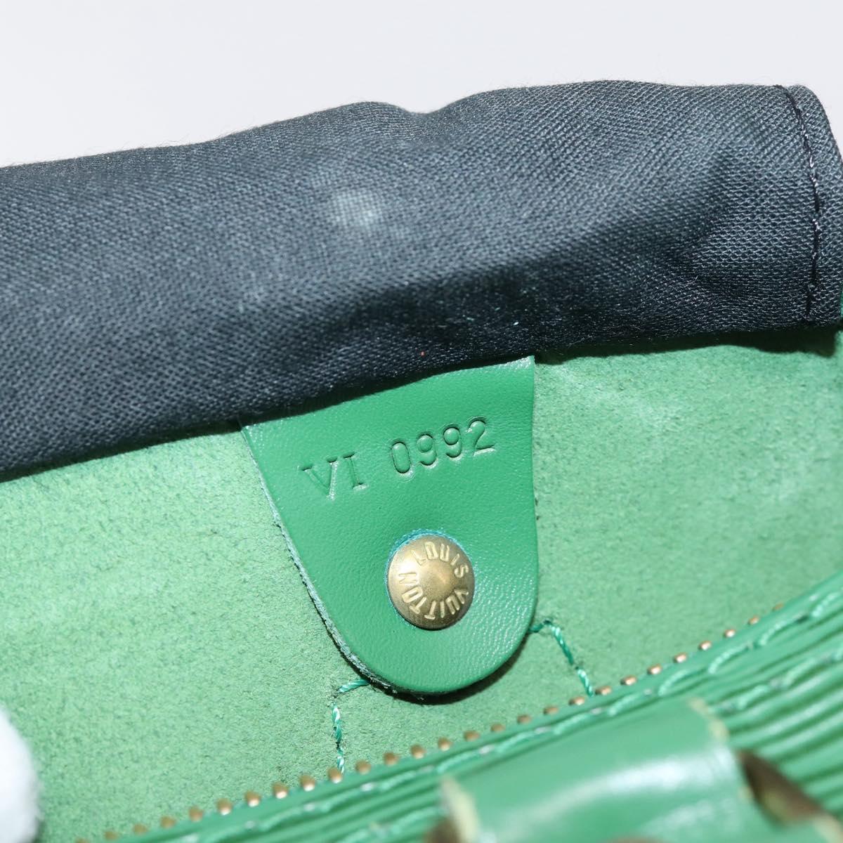 LOUIS VUITTON Epi Speedy 25 Hand Bag Borneo Green M43014 LV Auth ep15965