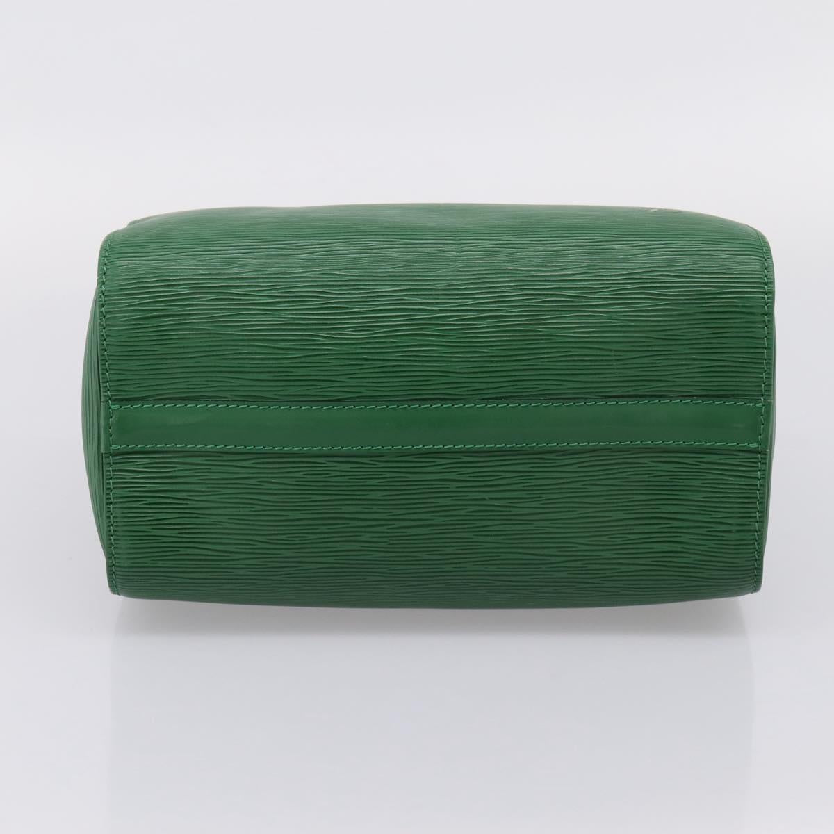 LOUIS VUITTON Epi Speedy 25 Hand Bag Borneo Green M43014 LV Auth ep15965