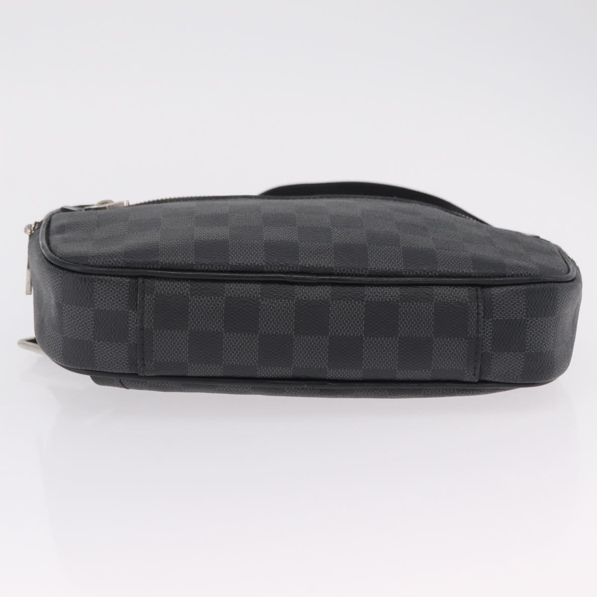 LOUIS VUITTON Damier Graphite Ambreil Shoulder Bag N41289 LV Auth ep15967