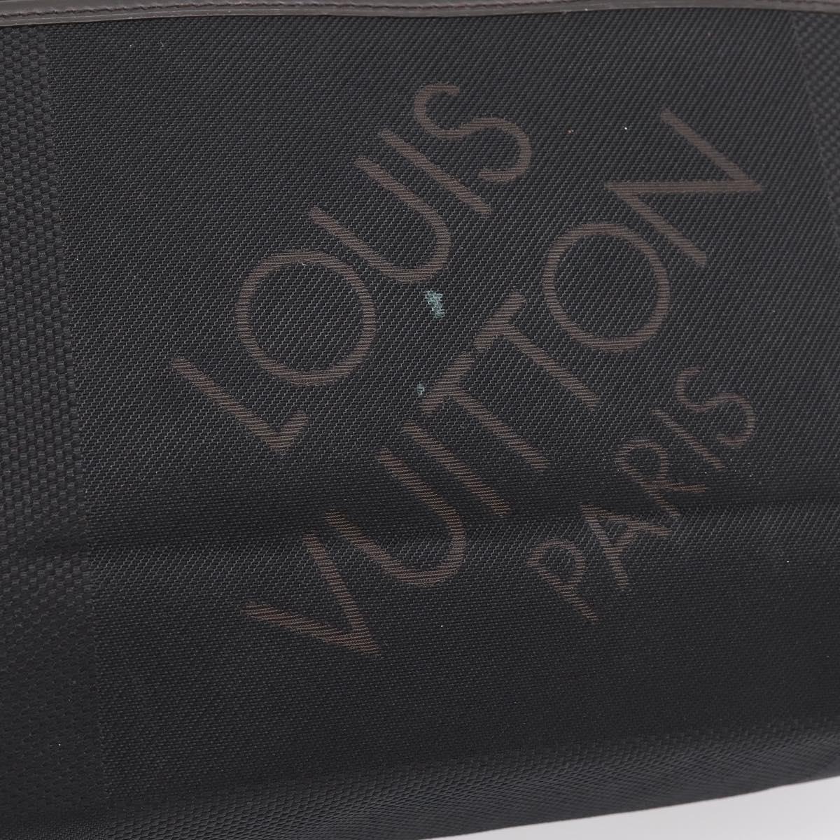 LOUIS VUITTON Damier Geant Roux Shoulder Bag Black M93079 LV Auth ep15970