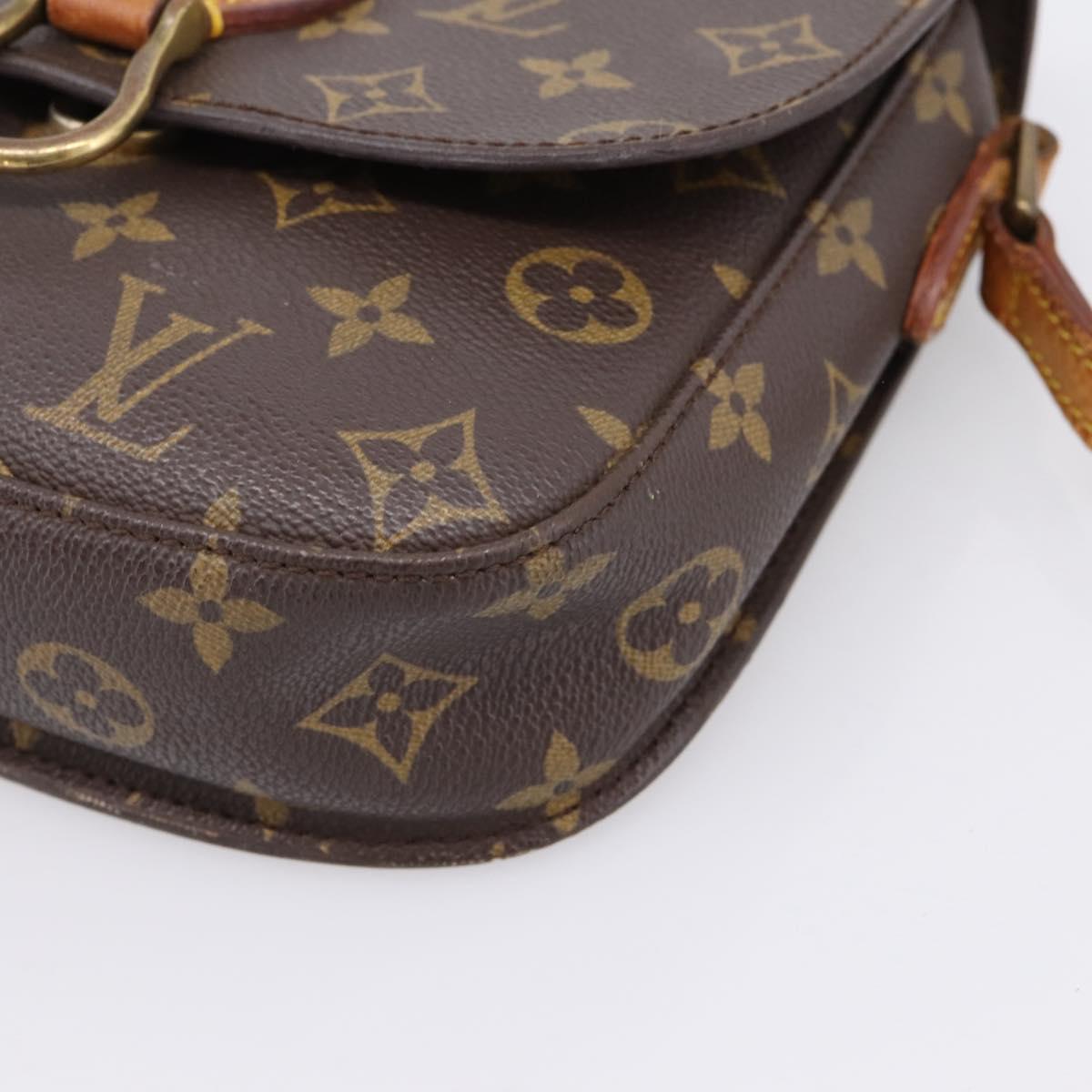 LOUIS VUITTON Monogram Saint Cloud MM Shoulder Bag M51243 LV Auth ep15973