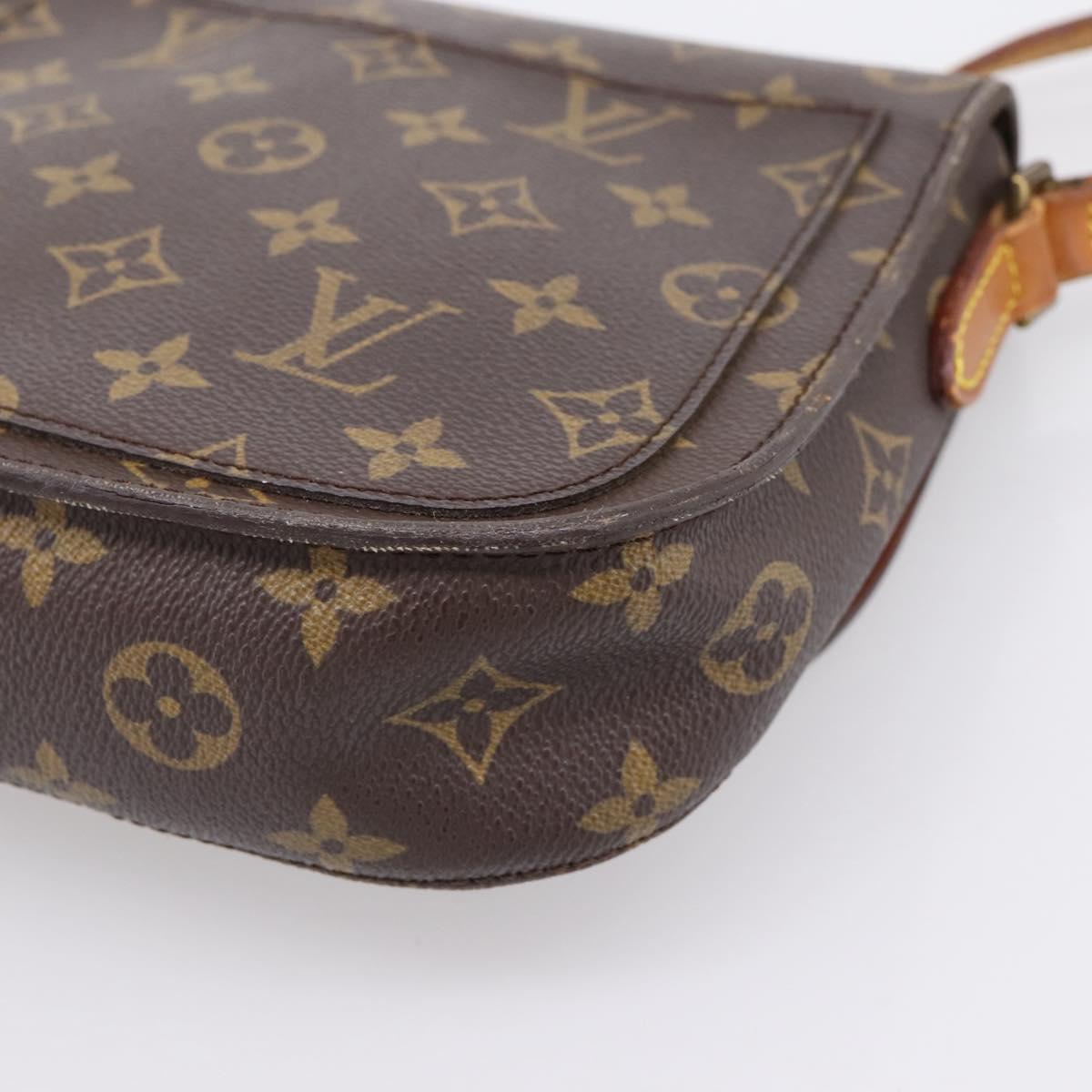 LOUIS VUITTON Monogram Saint Cloud MM Shoulder Bag M51243 LV Auth ep15973