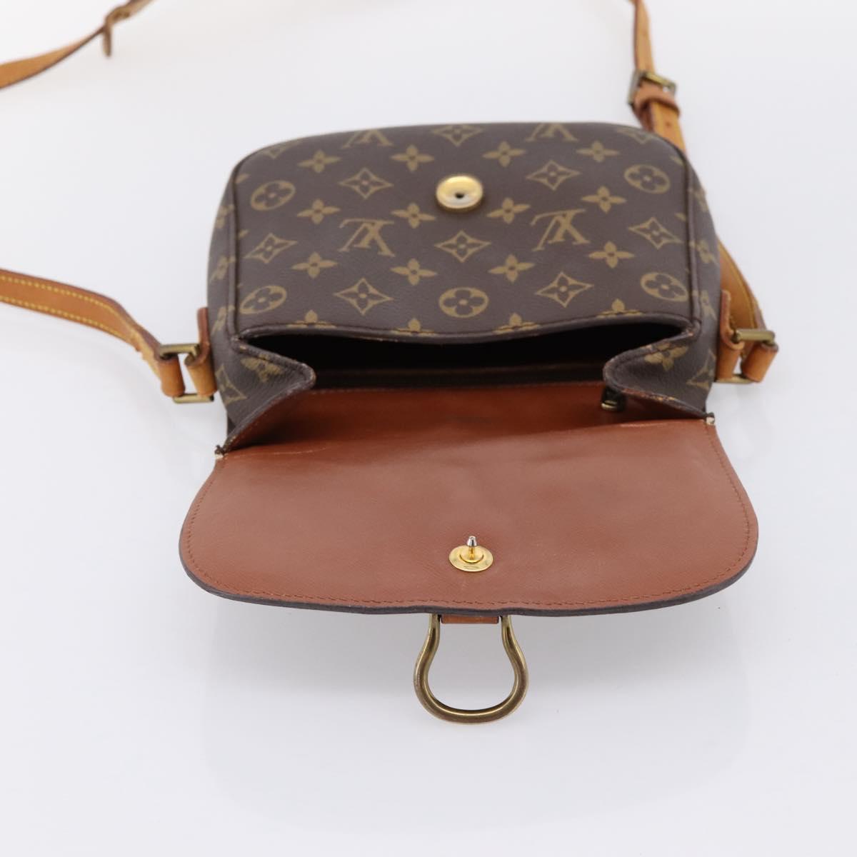 LOUIS VUITTON Monogram Saint Cloud MM Shoulder Bag M51243 LV Auth ep15973