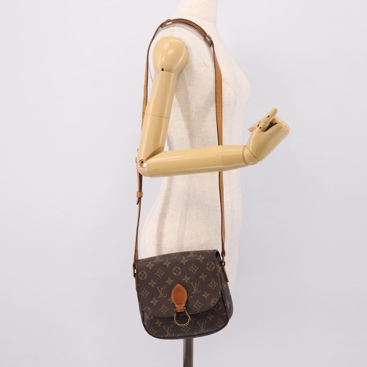 LOUIS VUITTON Monogram Saint Cloud MM Shoulder Bag M51243 LV Auth ep15973