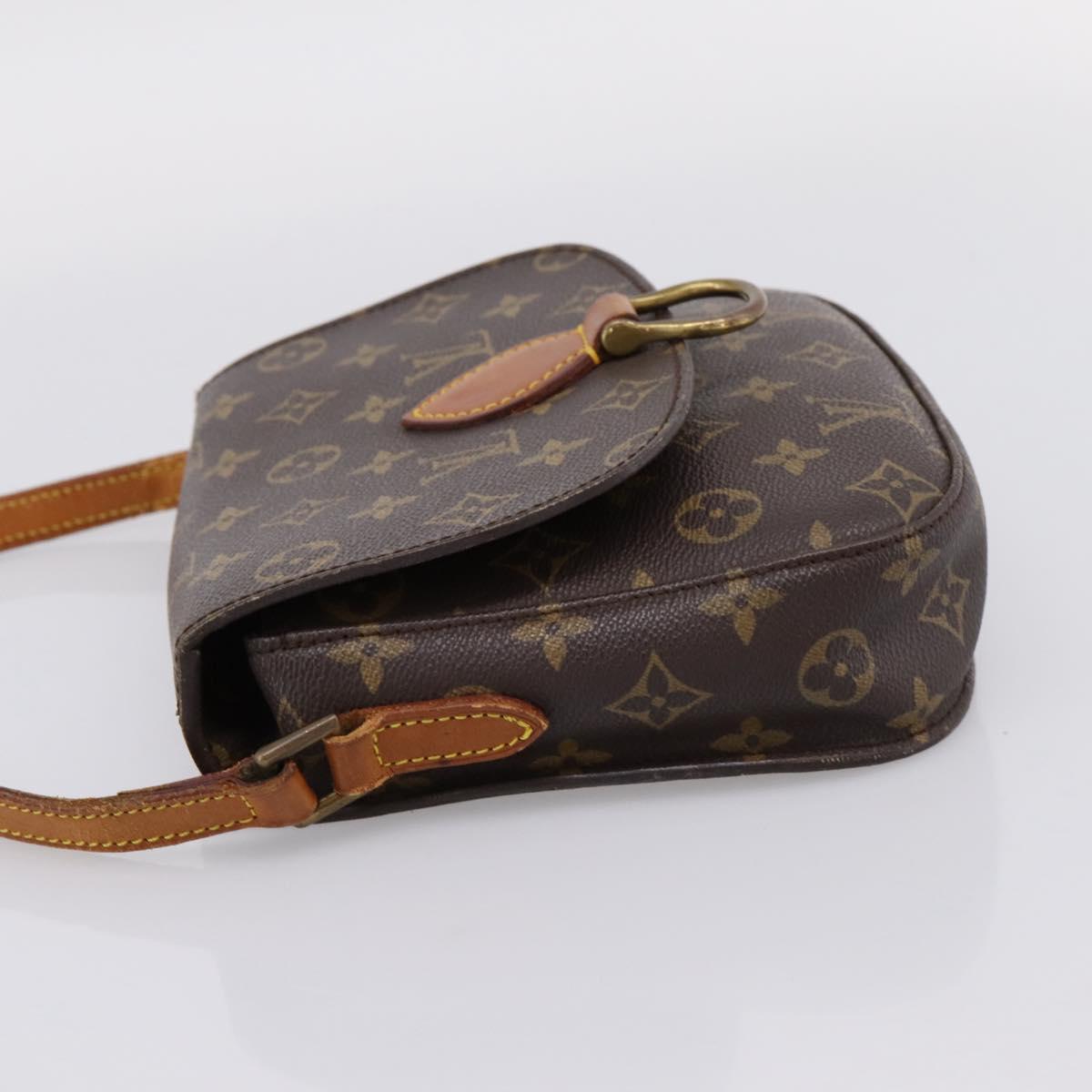 LOUIS VUITTON Monogram Saint Cloud MM Shoulder Bag M51243 LV Auth ep15973