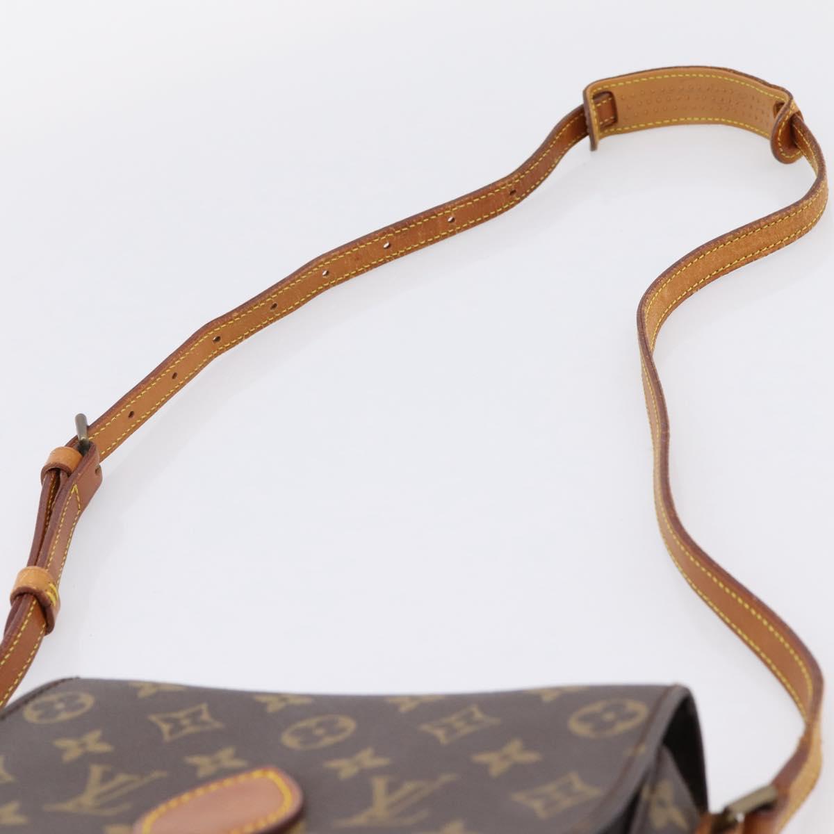 LOUIS VUITTON Monogram Saint Cloud MM Shoulder Bag M51243 LV Auth ep15973