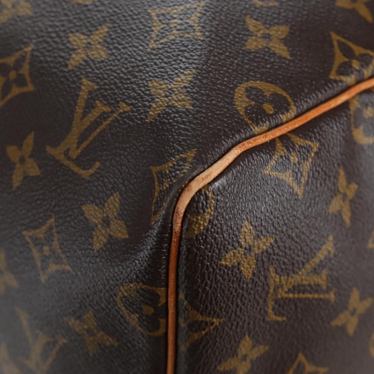 LOUIS VUITTON Monogram Keepall 55 Boston Bag M41424 LV Auth ep15975A