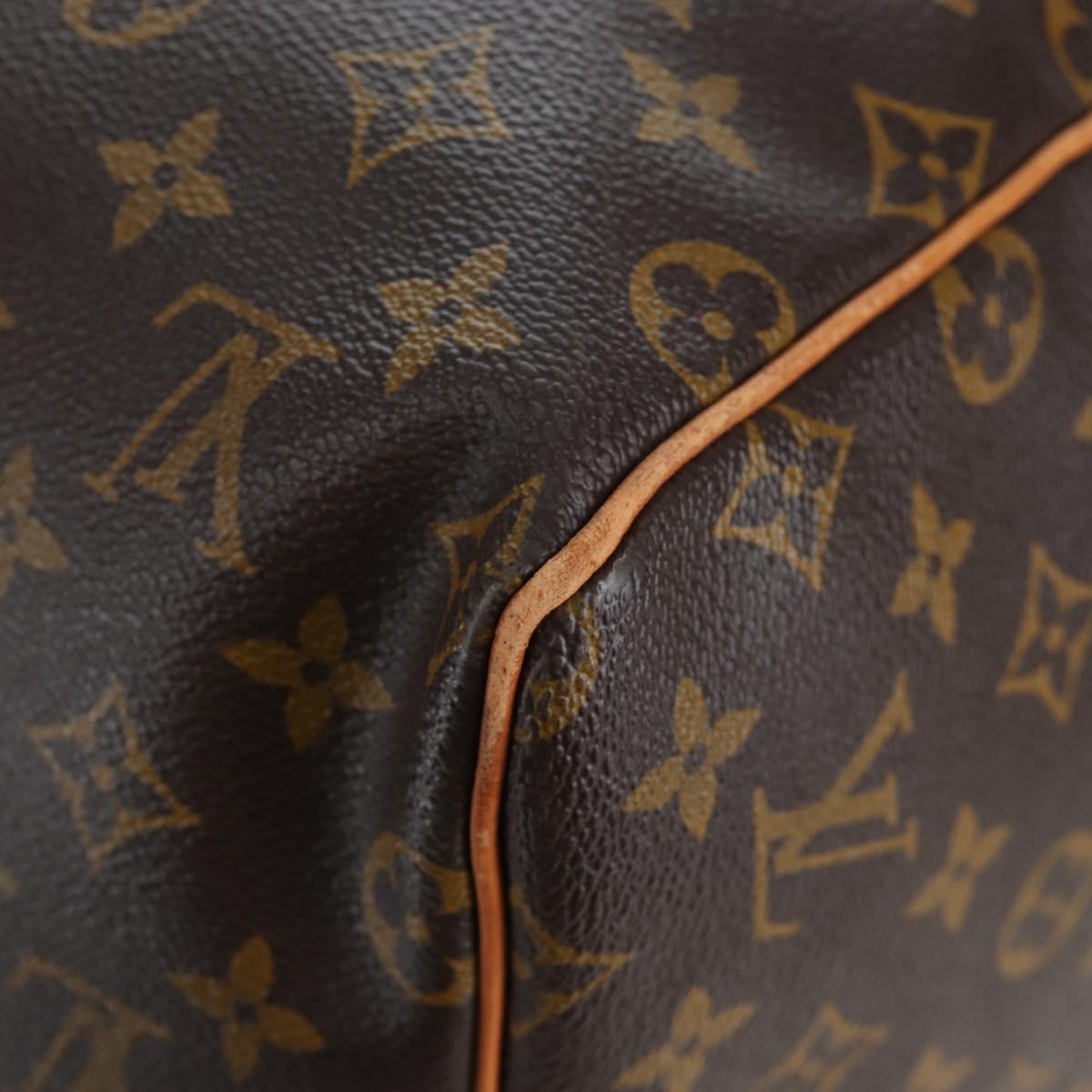 LOUIS VUITTON Monogram Keepall 55 Boston Bag M41424 LV Auth ep15975A