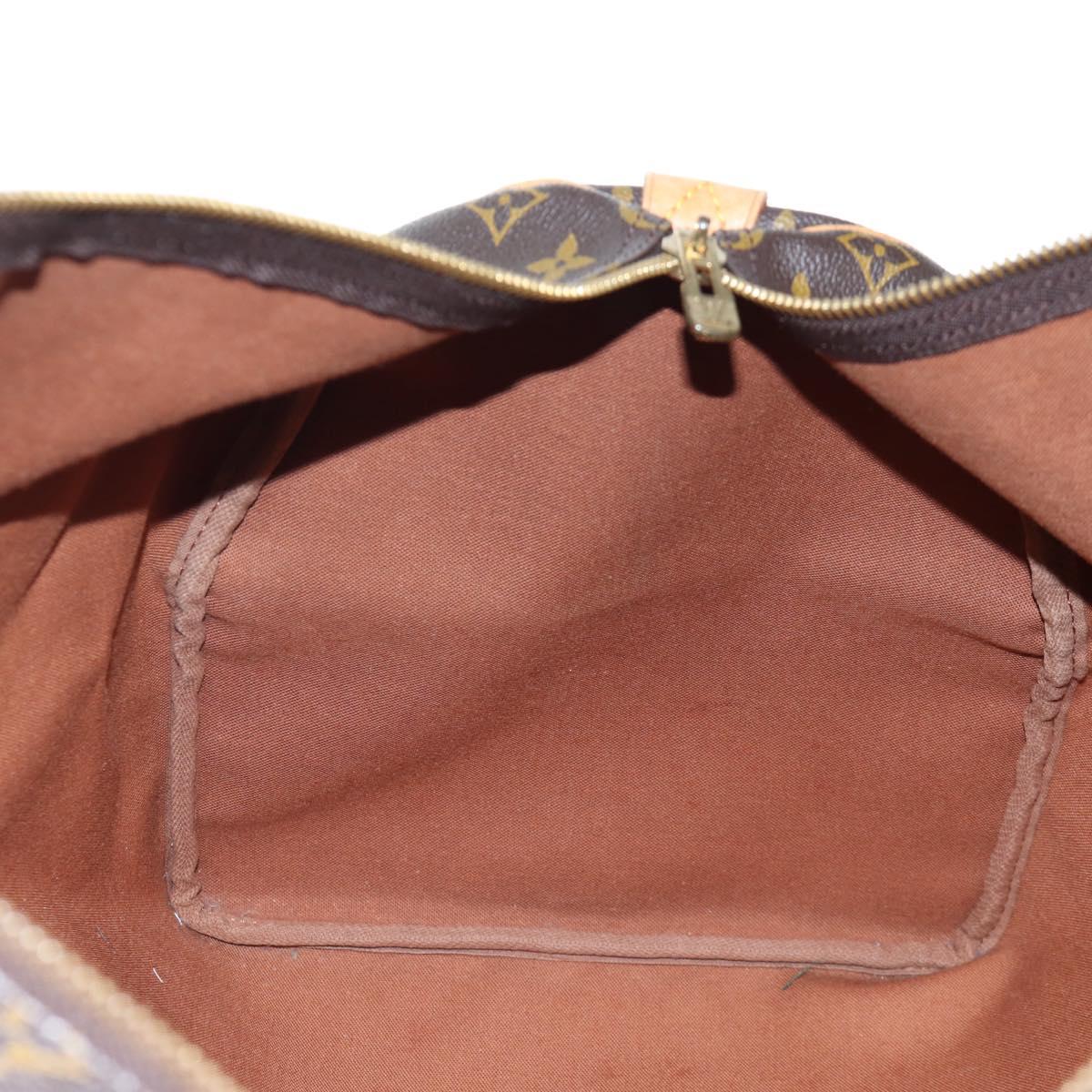 LOUIS VUITTON Monogram Keepall 55 Boston Bag M41424 LV Auth ep15975A
