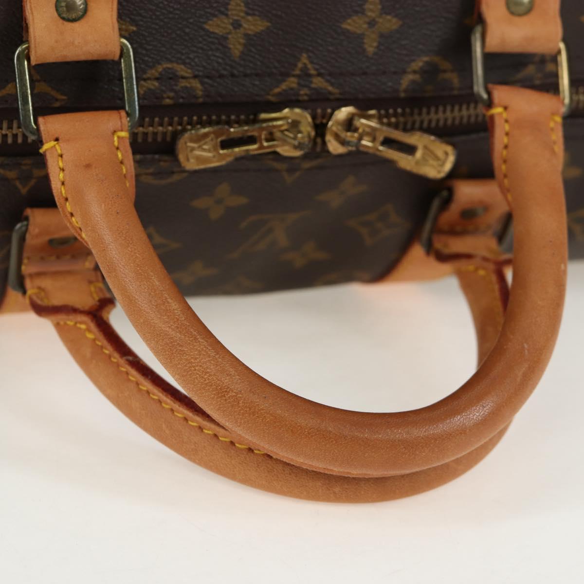 LOUIS VUITTON Monogram Keepall 55 Boston Bag M41424 LV Auth ep15975A