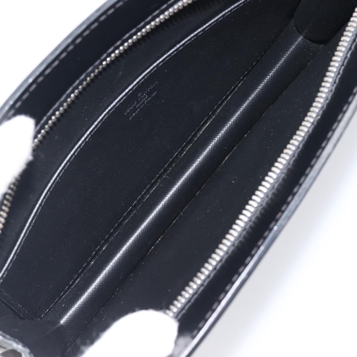 LOUIS VUITTON Epi Pochette Homme Clutch Bag Black M52522 LV Auth ep15979V