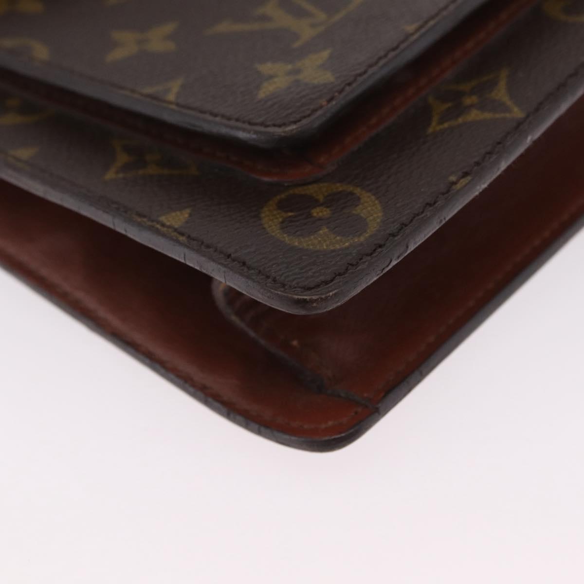 LOUIS VUITTON Monogram Monceau28 Hand Bag M51185 LV Auth ep15982