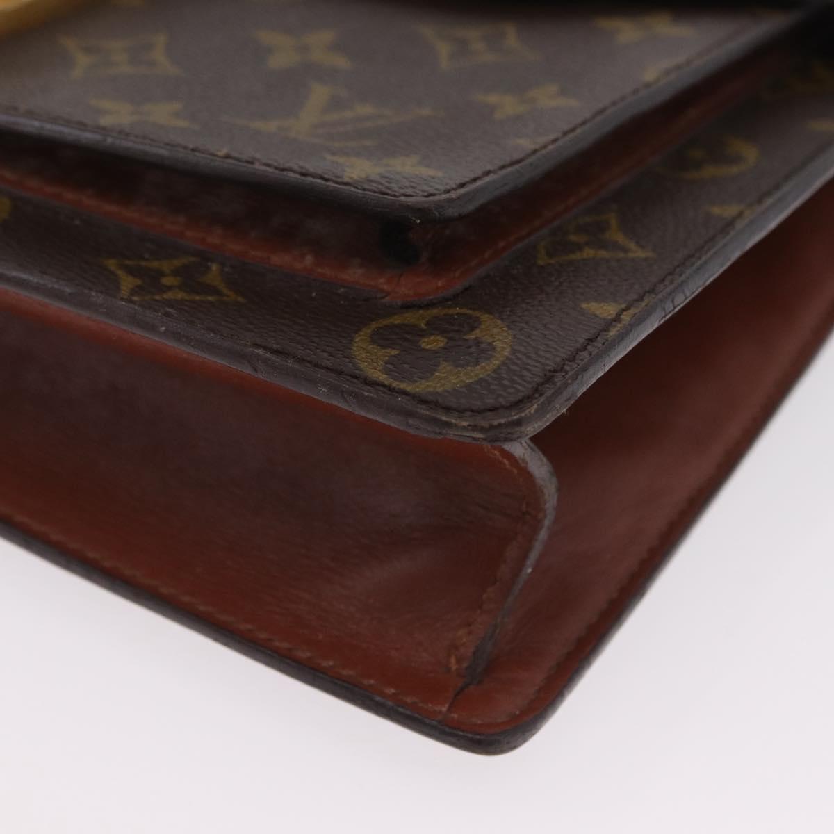 LOUIS VUITTON Monogram Monceau28 Hand Bag M51185 LV Auth ep15982
