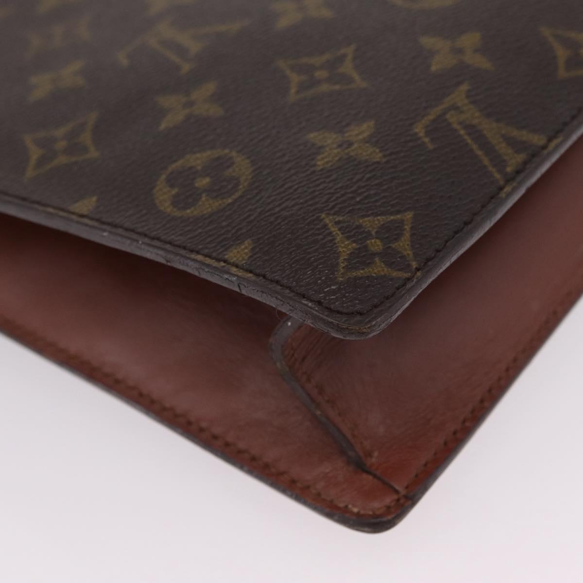 LOUIS VUITTON Monogram Monceau28 Hand Bag M51185 LV Auth ep15982