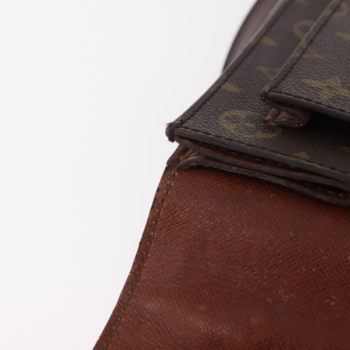 LOUIS VUITTON Monogram Monceau28 Hand Bag M51185 LV Auth ep15982