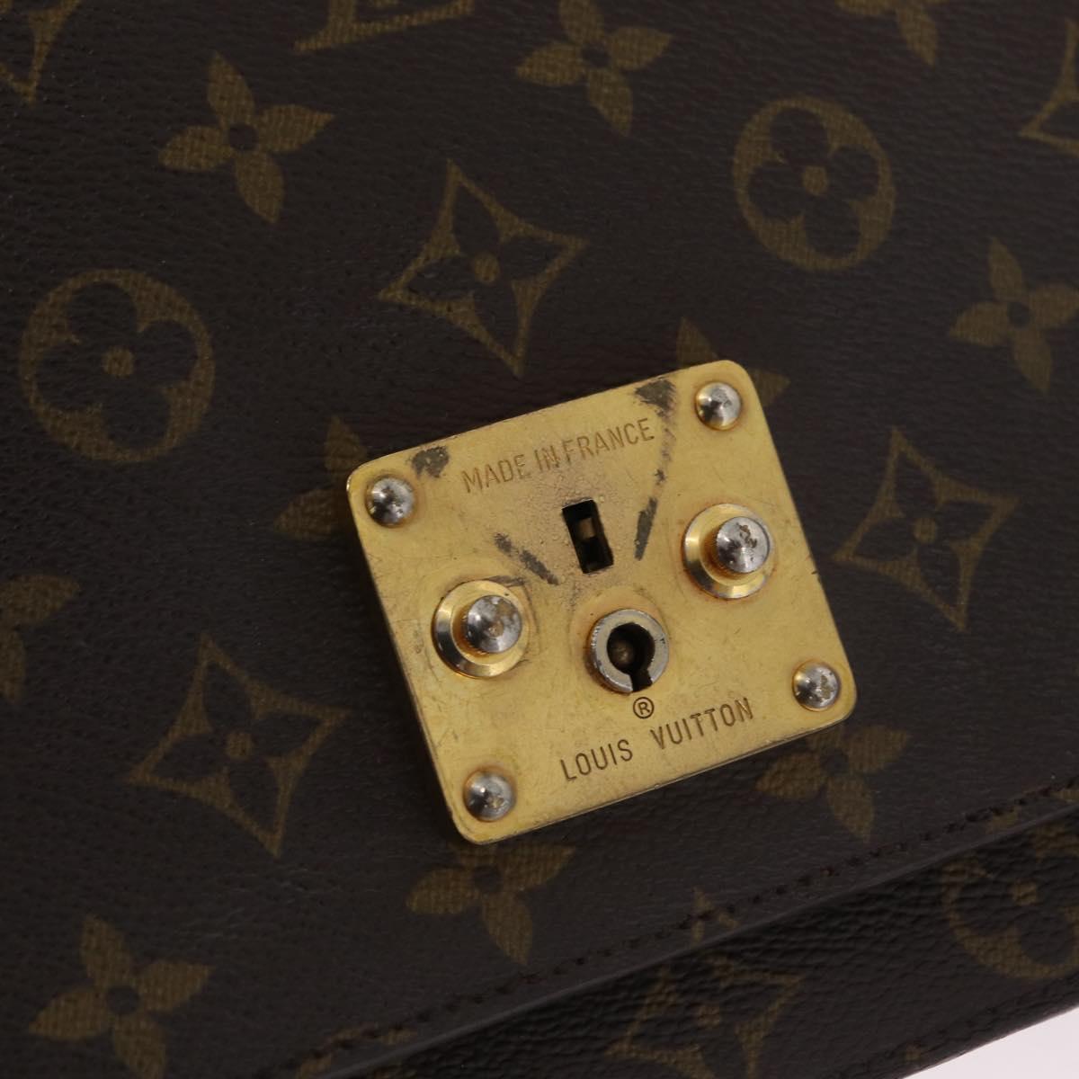 LOUIS VUITTON Monogram Monceau28 Hand Bag M51185 LV Auth ep15982