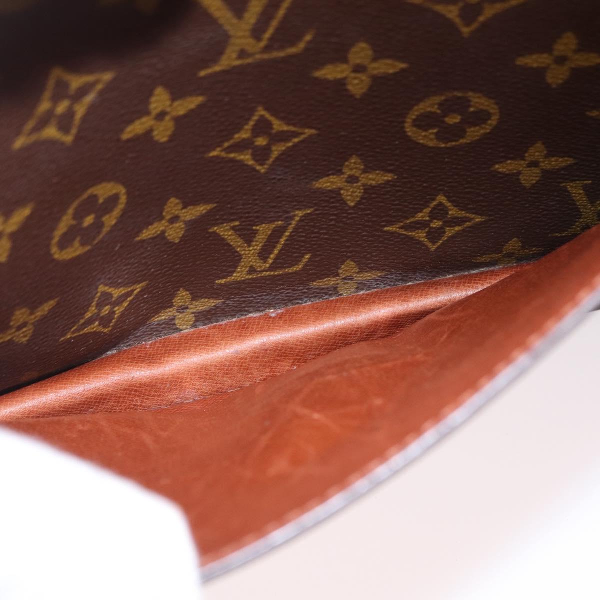LOUIS VUITTON Monogram Monceau28 Hand Bag M51185 LV Auth ep15982