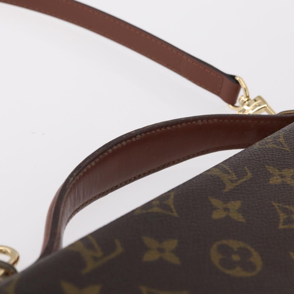 LOUIS VUITTON Monogram Monceau28 Hand Bag M51185 LV Auth ep15982