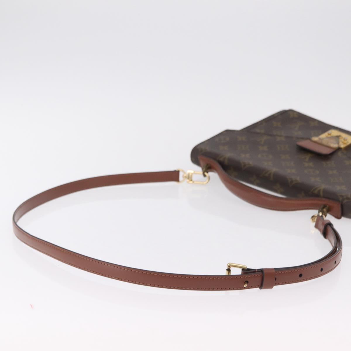 LOUIS VUITTON Monogram Monceau28 Hand Bag M51185 LV Auth ep15982