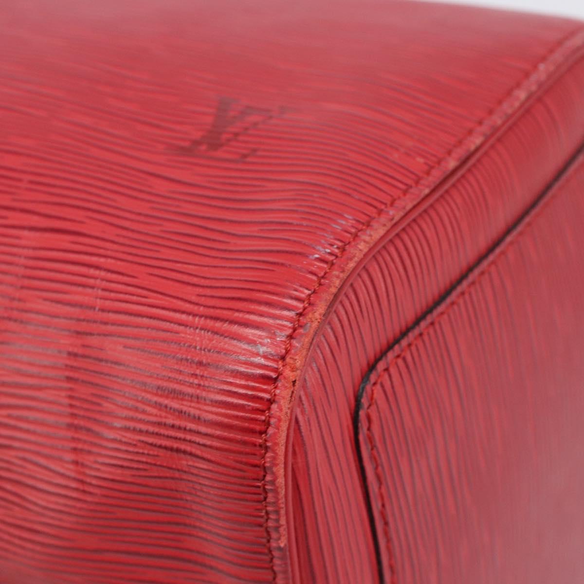 LOUIS VUITTON Epi Speedy 30 Hand Bag Castilian Red M43007 LV Auth ep15983A