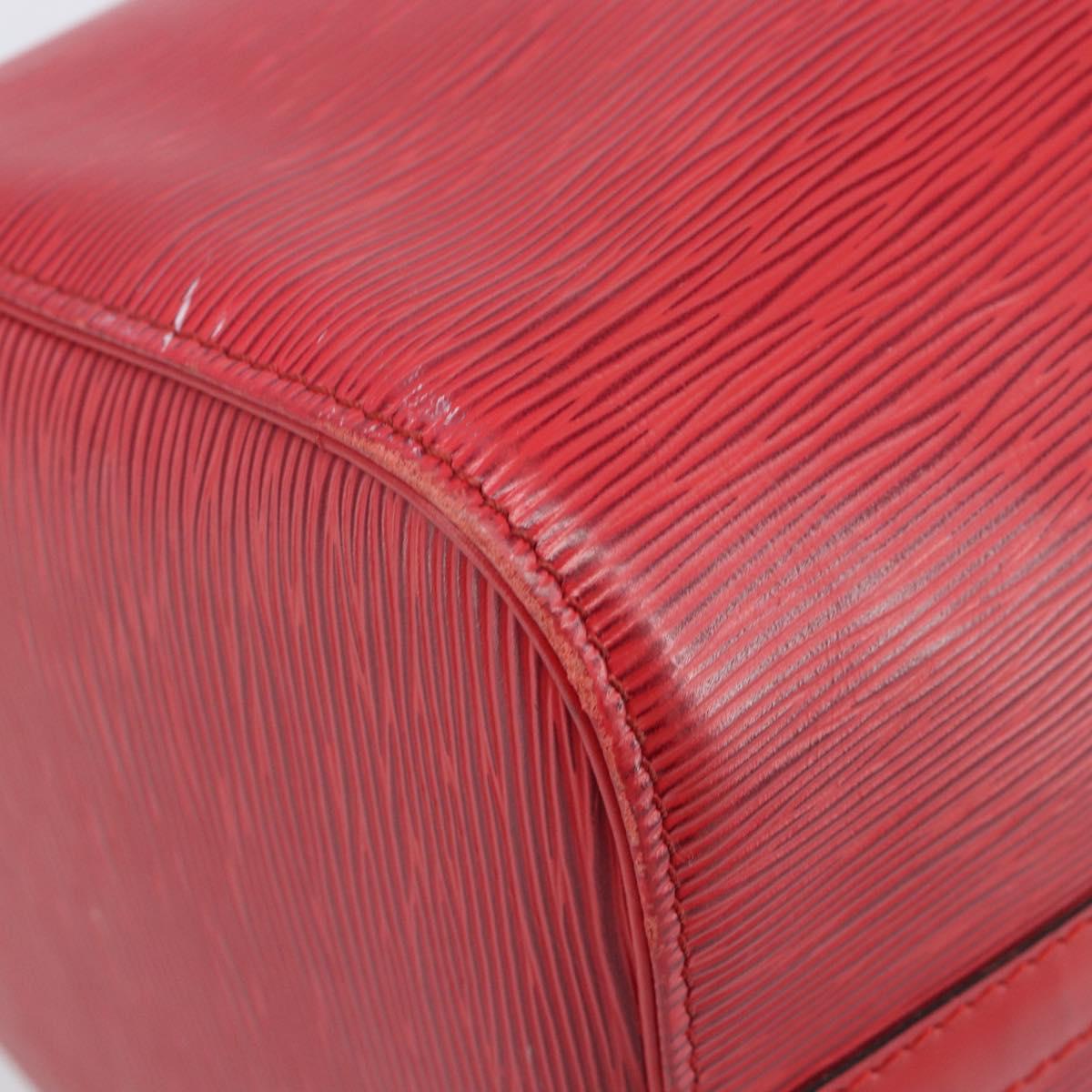 LOUIS VUITTON Epi Speedy 30 Hand Bag Castilian Red M43007 LV Auth ep15983A