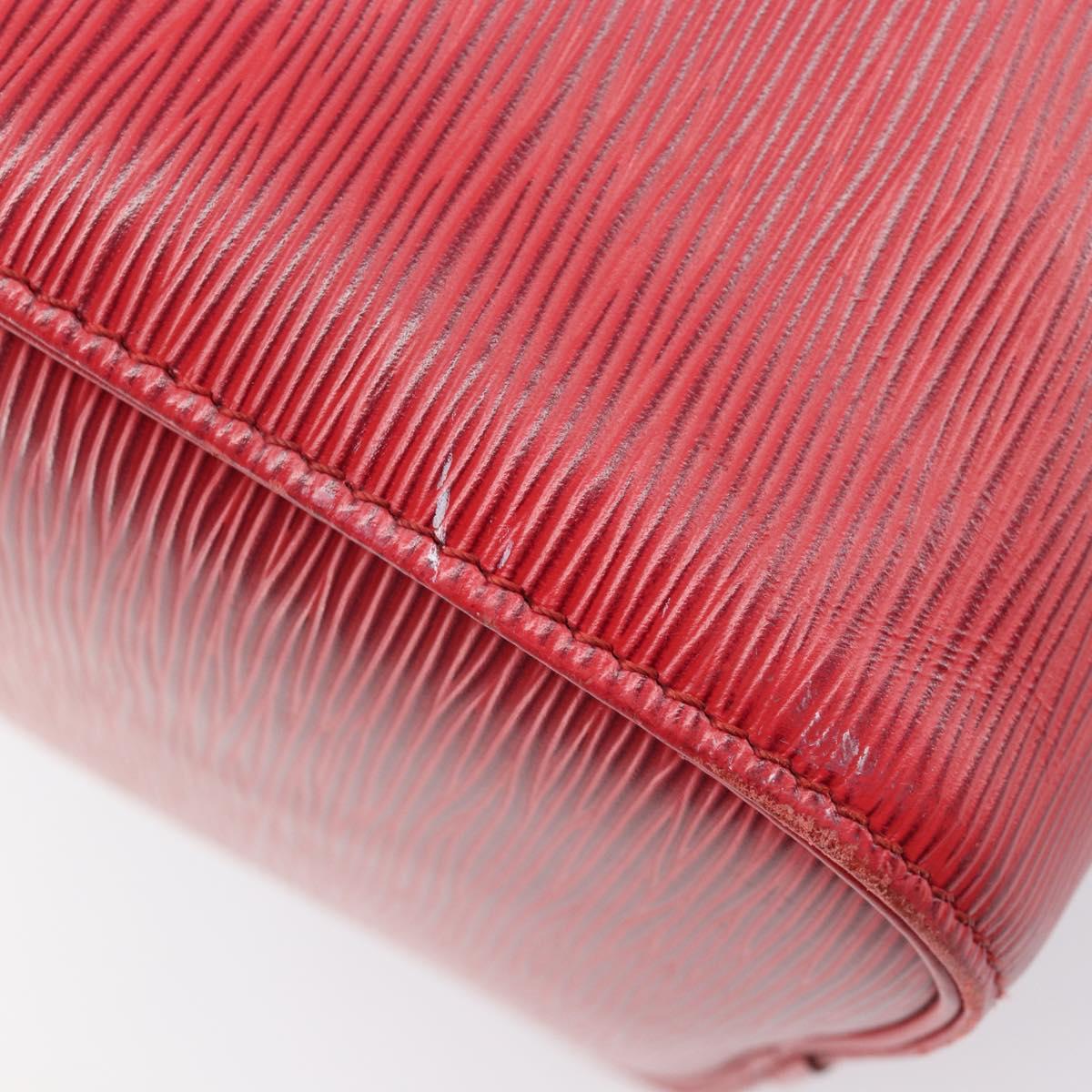 LOUIS VUITTON Epi Speedy 30 Hand Bag Castilian Red M43007 LV Auth ep15983A